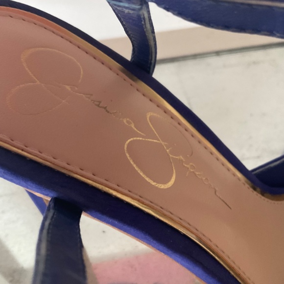 Bright Blue Sexy Hi Heels Jessica Simpson - Picture 5 of 5